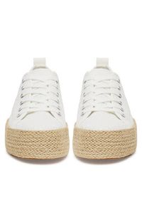 DeeZee Espadryle SH-053 Biały. Kolor: biały. Materiał: materiał #6
