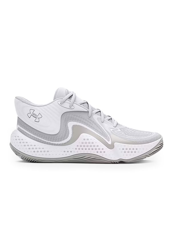 Buty do koszykówki Under Armour Spawn 6. Kolor: biały. Sport: koszykówka