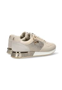 MEXX - Mexx sneakersy Fleur kolor beżowy MXK039902W. Nosek buta: okrągły. Zapięcie: sznurówki. Kolor: beżowy. Materiał: guma #5