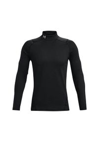 Koszulka treningowa męska Under Armour 1366066001. Kolor: czarny, wielokolorowy. Materiał: poliester. Długość rękawa: długi rękaw. Długość: długie. Sport: bieganie