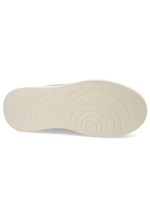 Beżowe Sneakersy Artiker Modne Obuwie Damskie. Okazja: na co dzień, na spacer. Kolor: beżowy. Materiał: materiał. Sezon: lato. Sport: turystyka piesza