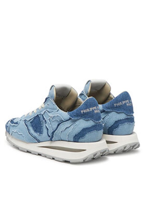 Philippe Model Sneakersy TKLD FDN1 Granatowy. Kolor: niebieski. Materiał: materiał