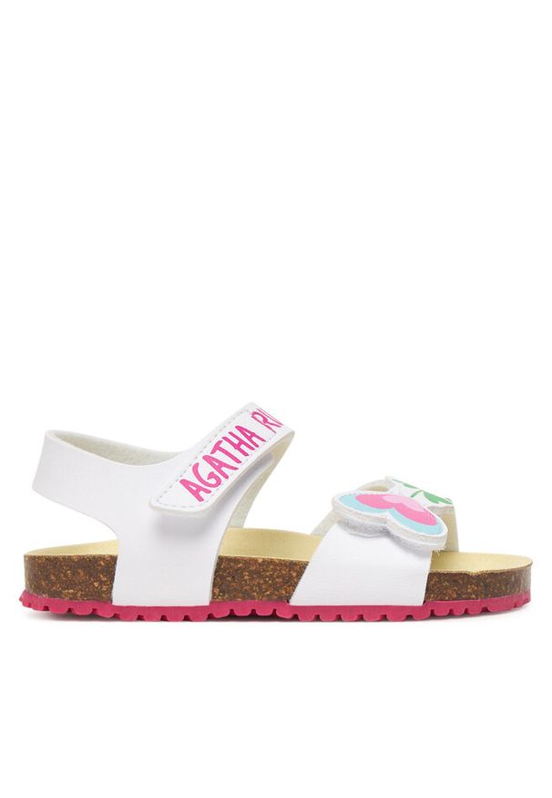 Sandały Agatha Ruiz de la Prada. Kolor: biały