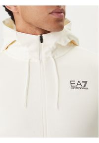 EA7 Emporio Armani Dres 7M001602 AF20845 M0233 Beżowy Regular Fit. Kolor: beżowy. Materiał: bawełna #4