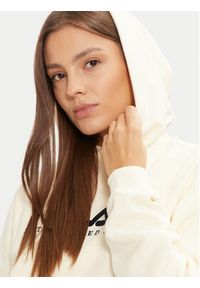 Fila Bluza Unisex Brunssum FAU0145 Écru Regular Fit. Materiał: bawełna