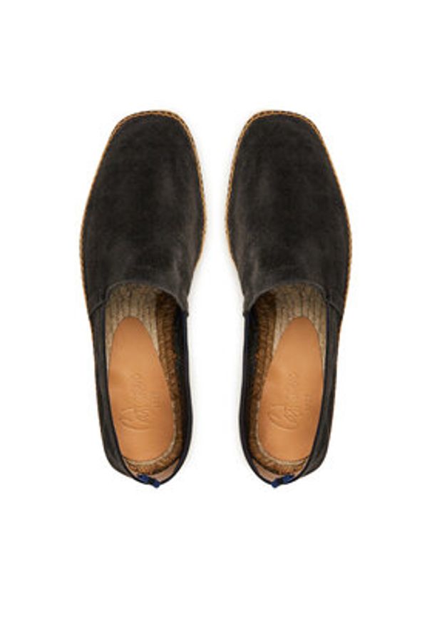 Castañer Espadryle Pablo T/186 23419 Szary. Kolor: szary. Materiał: skóra, zamsz