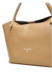 Patrizia Pepe Torebka 2B0130/L148-B775 Beżowy. Kolor: beżowy. Materiał: skórzane #6