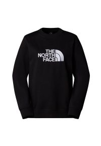 Bluza damska The North Face Drew Peak 0A89EFJK31 - czarna. Kolor: czarny. Materiał: poliester, bawełna. Styl: klasyczny. Sport: wspinaczka
