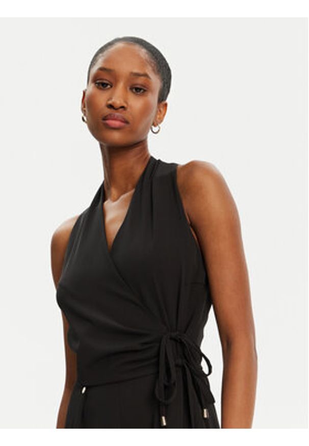 Rinascimento Kombinezon CFC0122396003 Czarny Regular Fit. Kolor: czarny. Materiał: syntetyk