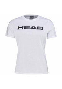 Koszulka sportowa damska Head Club 22 Lucy. Kolor: biały. Materiał: poliester. Długość rękawa: krótki rękaw. Długość: krótkie
