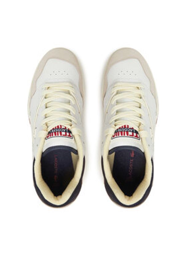 Lacoste Sneakersy 7-48SMA0102 Biały. Kolor: biały. Materiał: skóra