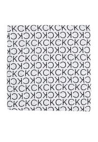 Calvin Klein Szal Monogram K60K612979 Czarny. Kolor: czarny. Materiał: materiał, bawełna #3