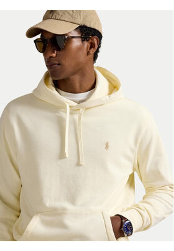 Polo Ralph Lauren Bluza 710916690003 Écru Regular Fit. Typ kołnierza: polo. Kolor: kremowy. Materiał: bawełna
