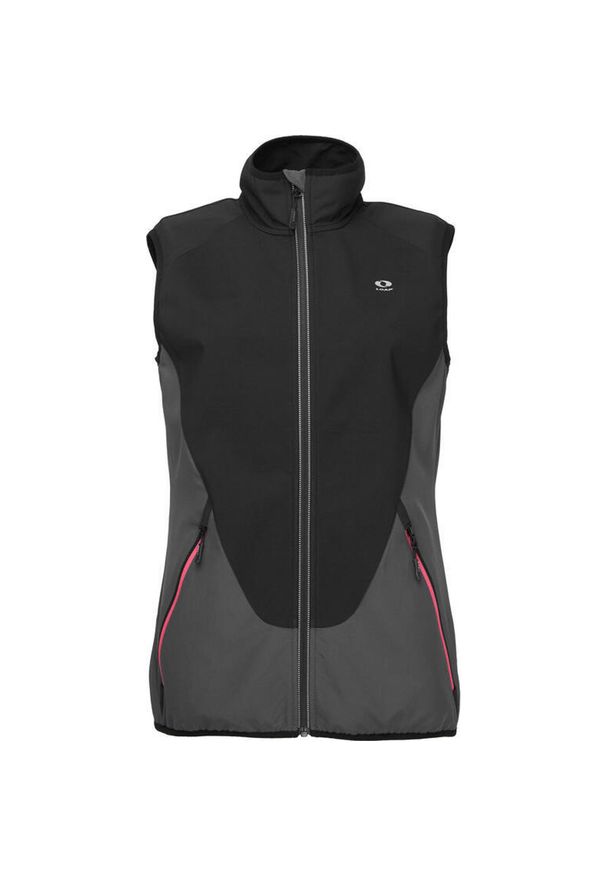 ZENZIMAT - LOAP Damska kamizelka softshell Urlanda. Kolor: szary, czarny, różowy, wielokolorowy. Materiał: softshell. Sport: turystyka piesza
