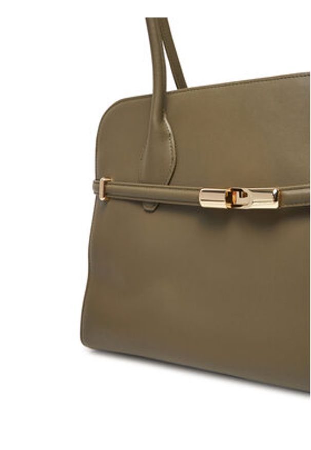 Furla Torebka Goccia M WB01504 BX3104 CN 2810S Zielony. Kolor: zielony. Materiał: skórzane
