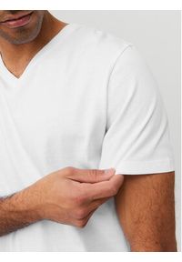 Jack & Jones T-Shirt Basic 12156102 Biały Standard Fit. Kolor: biały. Materiał: bawełna #6