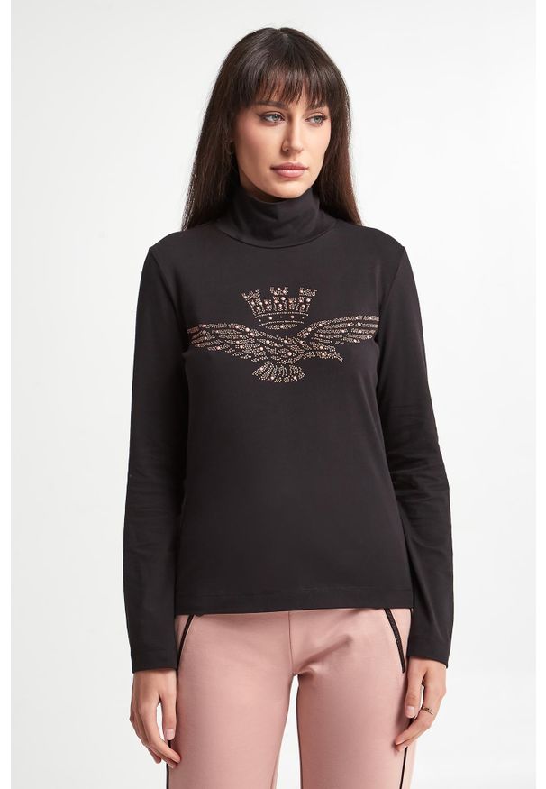 Aeronautica Militare - Longsleeve damski AERONAUTICA MILITARE. Długość rękawa: długi rękaw