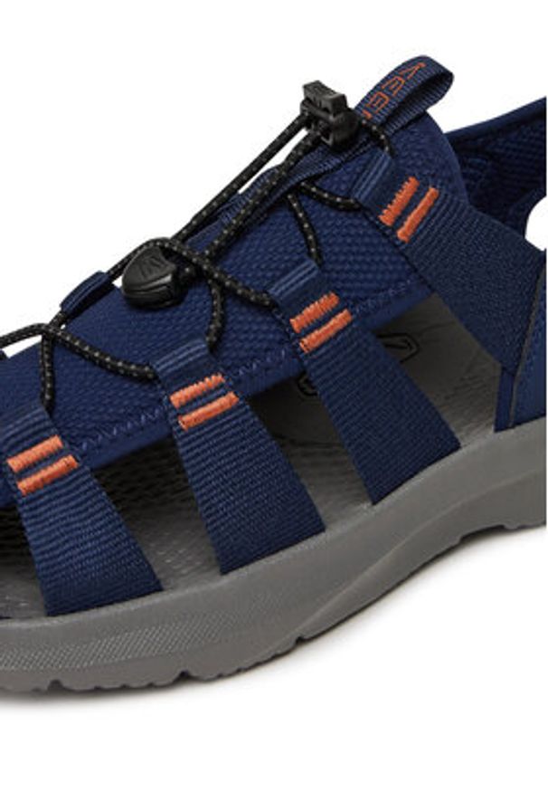 keen - Keen Sandały Seanik H2 M 1030761 Granatowy. Kolor: niebieski. Materiał: materiał