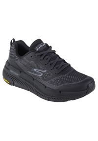 skechers - Buty do biegania męskie, Skechers Max Cushioning Premier 2.0. Kolor: czarny, wielokolorowy. Model: Skechers Sport. Sport: bieganie