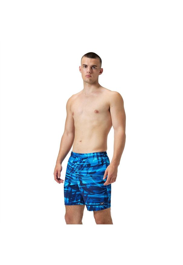 Spodenki szorty męskie Speedo Redondo Edge Volley. Kolor: niebieski