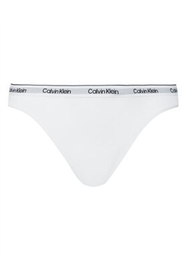 Calvin Klein Underwear Komplet stringów 000QD5209E Kolorowy. Materiał: bawełna. Wzór: kolorowy