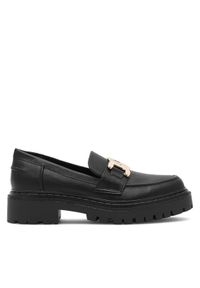 Jenny Fairy Loafersy WS5618-11 Czarny. Kolor: czarny. Materiał: skóra