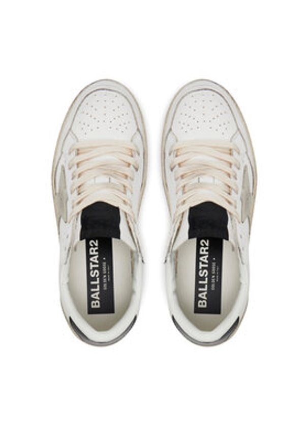 GOLDEN GOOSE Sneakersy GWF00804.F006970.10220 Biały. Kolor: biały. Materiał: skóra