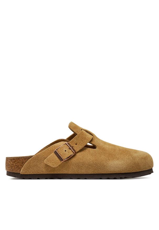 Klapki Birkenstock. Kolor: beżowy
