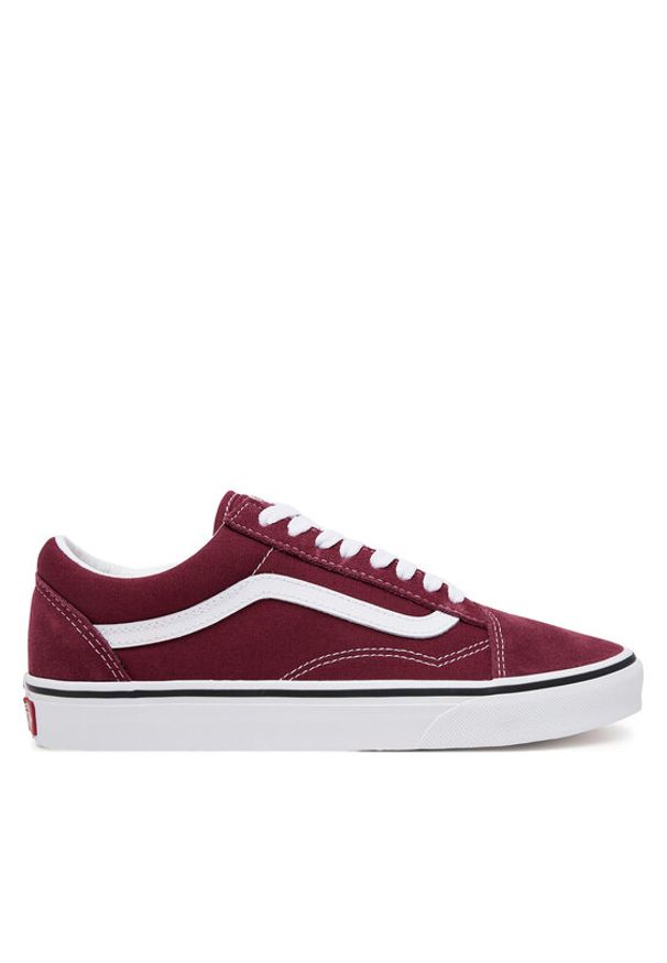 Vans Tenisówki Old Skool VN000CR5ZCF1 Bordowy. Kolor: czerwony. Materiał: materiał