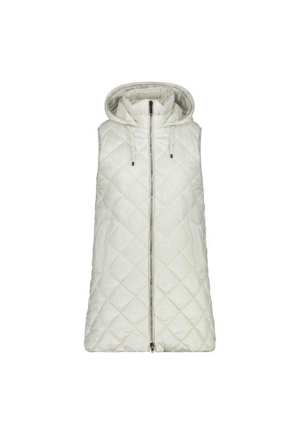 Damska kurtka bez rękawów CMP. Kolor: biały. Długość rękawa: bez rękawów