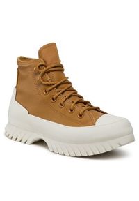 Converse Sneakersy All Star Chuck Taylor Lugged Winter 2.0 172348C Brązowy. Kolor: brązowy. Materiał: skóra. Model: Converse All Star