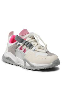Sneakersy DeeZee TS5265-01 White. Kolor: biały. Materiał: materiał #1
