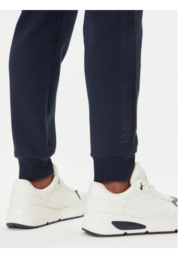 Emporio Armani Underwear Dres EM001922 AF14976 UB102 Granatowy Regular Fit. Kolor: niebieski. Materiał: syntetyk, bawełna