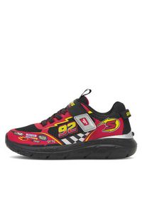 skechers - Skechers Sneakersy 402303L BKRD Czarny. Kolor: czarny. Materiał: skóra #5