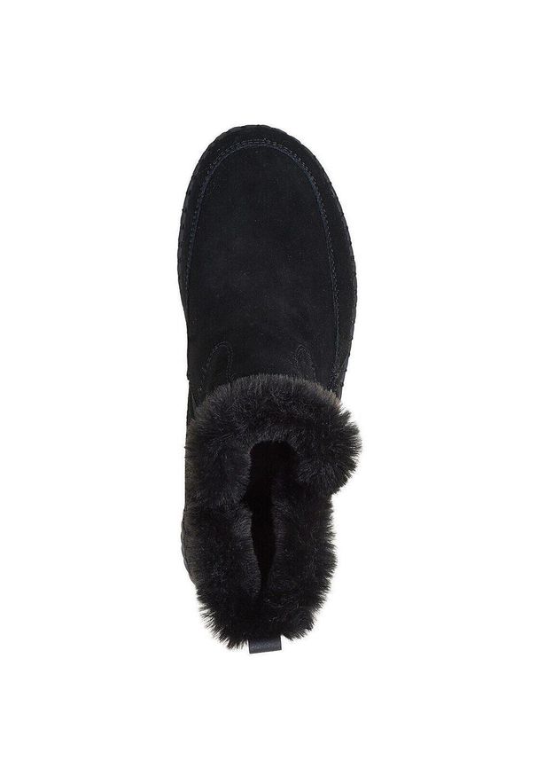 skechers - Buty damskie Skechers Wilshire Blvd Fresh Zip. Kolor: czarny. Materiał: zamsz, materiał