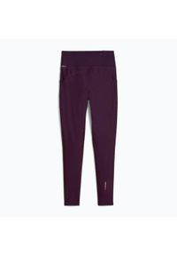 Puma - Legginsy do biegania damskie PUMA Run Ultraform HW FL. Kolor: fioletowy. Sport: bieganie