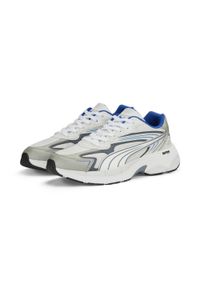 Buty do chodzenia męskie Puma TEVERIS NITRO. Kolor: biały, wielokolorowy. Materiał: skóra, tkanina, zamsz, materiał, syntetyk. Sport: turystyka piesza