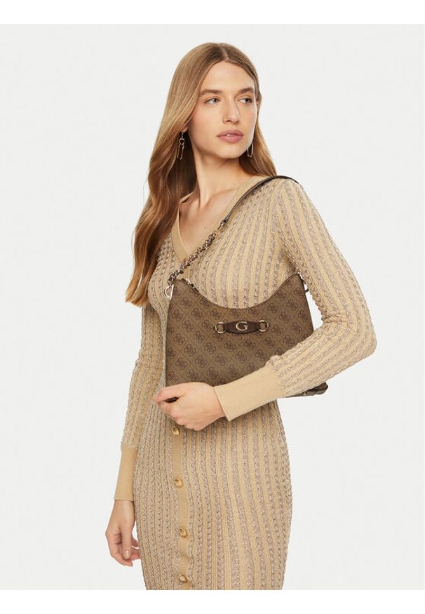 Guess Torebka HWSG86 54010 Brązowy. Kolor: brązowy. Materiał: skórzane