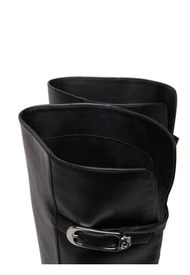 Liu Jo Kozaki Laila 03 SF5019 PX136 Czarny. Kolor: czarny. Materiał: skóra