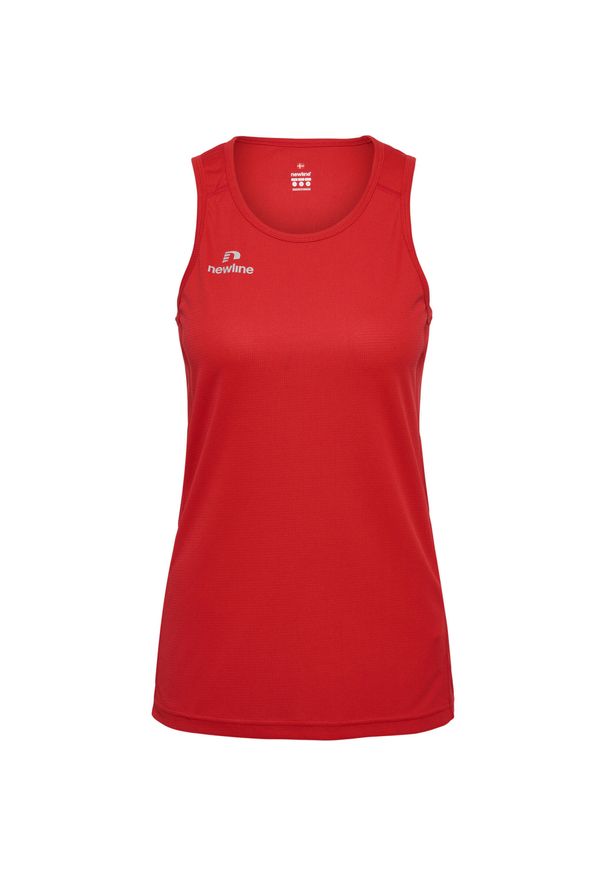 NewLine - Damska koszulka typu tank top Newline Athletic. Kolor: czerwony, wielokolorowy, różowy. Sport: bieganie