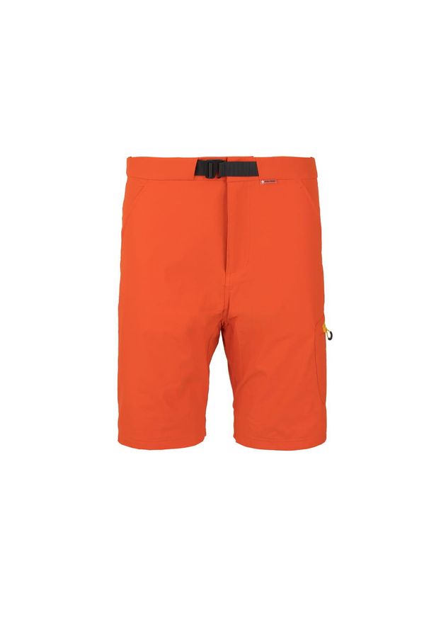 Bergson - Spodenki turystyczne męskie Salhaus1 stretch. Kolor: pomarańczowy. Sport: turystyka piesza