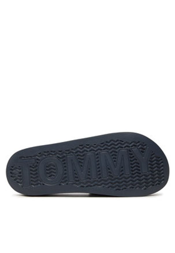 Tommy Jeans Klapki Pool Slide Ess EM0EM01191 Granatowy. Kolor: niebieski. Materiał: syntetyk