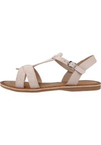 Geox - Sandały GEOX J SANDAL EOLIE G. Rose. Kolor: różowy. Materiał: skóra. Sezon: lato