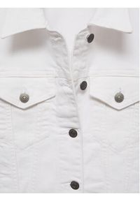 mango - Mango Kurtka jeansowa Vicky 77050257 Biały Regular Fit. Kolor: biały. Materiał: bawełna #3