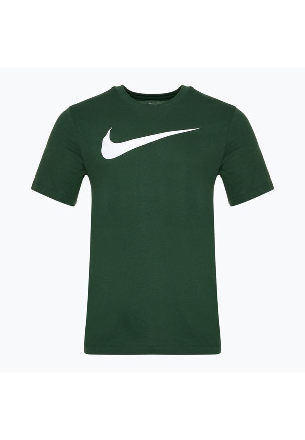Koszulka męska Nike Sportswear Swoosh fir S. Kolor: zielony. Sport: fitness