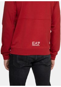 Bluza męska EA7 Emporio Armani (6KPM69 PJBWZ 1459). Kolor: czerwony. Styl: sportowy #4