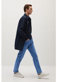 Mango Man - Jeansy JAN. Kolor: niebieski. Materiał: jeans #4
