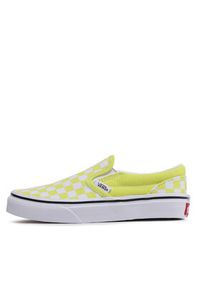 Vans Tenisówki Classic Slip-On VN0A5KXMZUD1 Zielony. Zapięcie: bez zapięcia. Kolor: zielony. Materiał: materiał #4