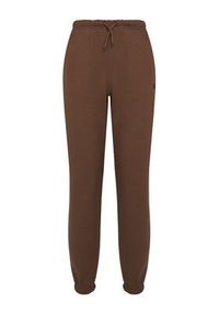 Reebok Spodnie dresowe Reebok X Ewa Chodakowska Evren RK25308CCW Brązowy Regular Fit. Kolor: brązowy. Materiał: syntetyk, bawełna #2