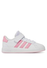 Adidas - adidas Buty Grand Court 2.0 El K ID0738 Biały. Kolor: biały